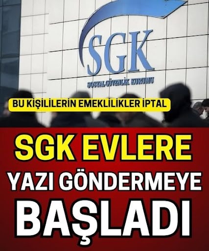 Bu kişilerin emeklilikleri iptal edilecek galerisi resim 1