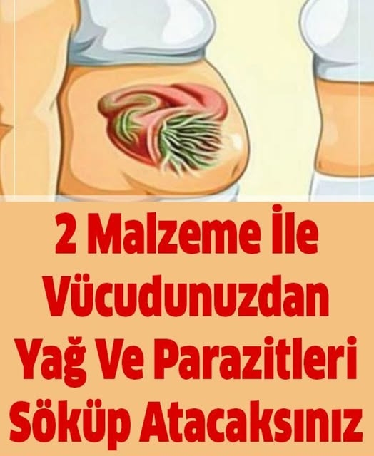 Sadece 2 Malzeme İle Vücudunuzdaki Yağ Ve Parazitleri Çıkarın galerisi resim 1