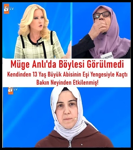 Müge Anlı Programında Yaşandı galerisi resim 1