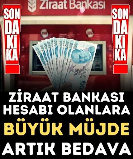 Ziraat Bankası Müşterilerine galerisi resim 1