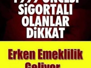 2. EYT hayali gerçek oluyor. 44-55 yaşlarına emeklilik yolu Meclis’te