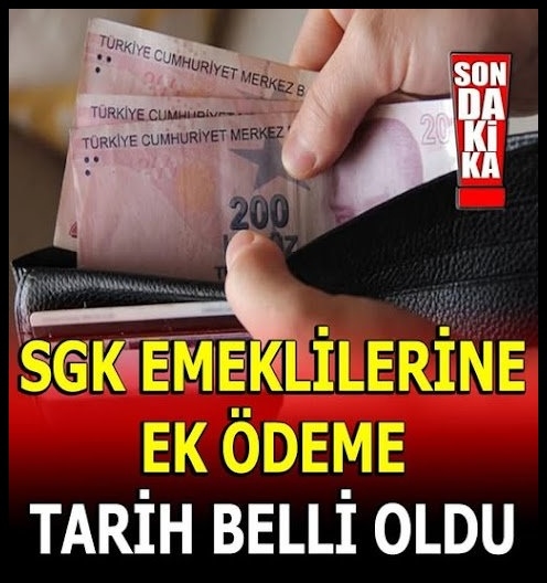 SGK Emeklilerine Müjde! galerisi resim 1