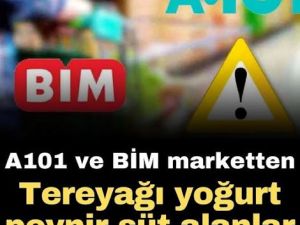 A101 ve BİM market