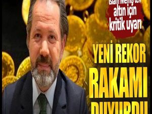 İslam Memiş'ten altın yatırımcısına kritik uyarı