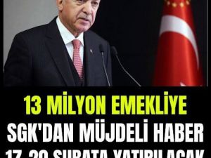 14.000 TL ve Üstü Maaş Alan Emeklilere 17.500 TL Ek Ödeme