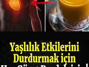 Yaşlanmanın etkilerini durdurmak için