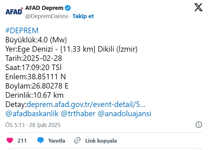 Son Dakika Deprem Oldu! galerisi resim 2