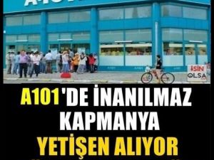 A101 markette indirim