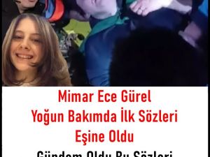 Mimar Ece Gürel İlk Sözleri