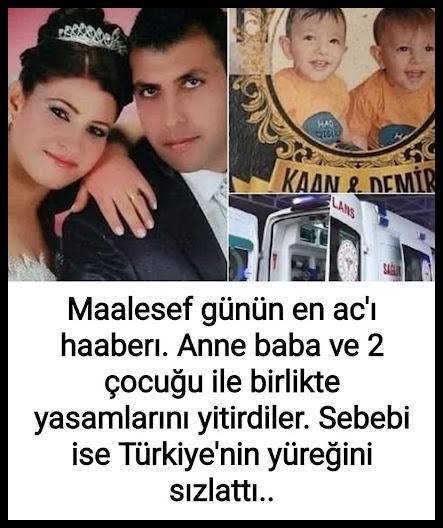 Maalesef günün en ac'ı haberı. galerisi resim 1