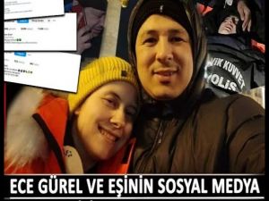 Ece Gürel ve Eşinin sosyal medya profili