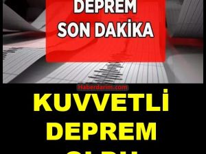 4.8 büyüklüğünde deprem