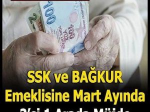 SSK ve BAĞ-KUR EMEKLİSİNE EK ÖDEME