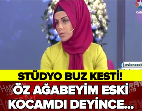 STÜDYO BİR ANDA BUZ KESTİ! ÖZ AĞABEYİM ESKİ KOCAMDI DEYİNCE… galerisi resim 1