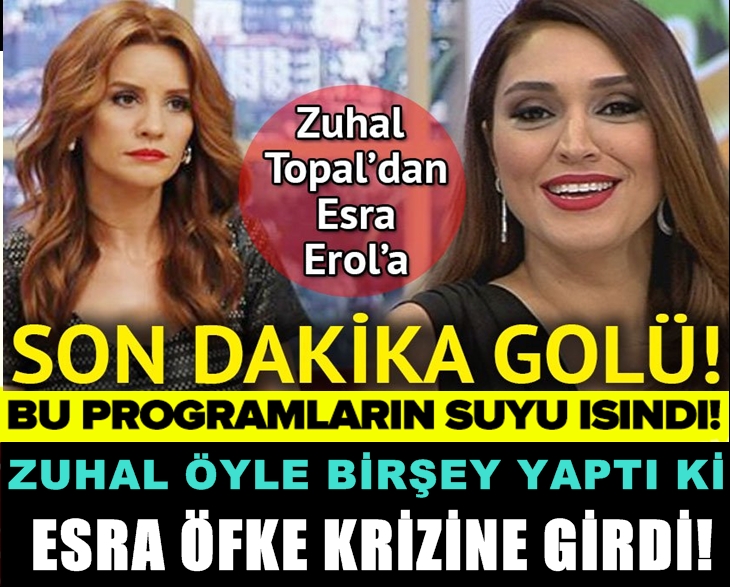 ZUHAL TOPAL ÖYLE BİR ŞEY YAPTI Kİ ESRA ÖFKE KRİZİNE GİRDİ! galerisi resim 1