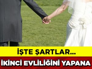 İkinci Evliliğini Yapana 12 Maaş!