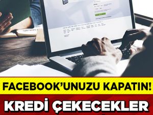 Bankadan Kredi Çekecekler Facebook'a Dikkat!