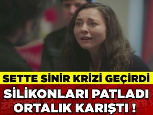 ECE USLU'NUN SETTE SİLİKONLARI PATLAD