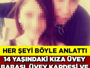 "Emre bir yıl önce tecavüz etti. Bunu öğrenen babası da benimle cin