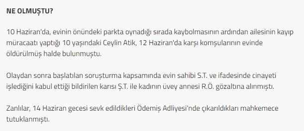 KÜÇÜK CEYLİN'DEN TÜRKİYE'Yİ KAHREDEN BİR HABER DAHA galerisi resim 8