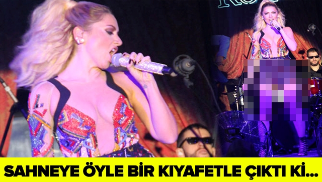 HADİSE'DEN ÇOK KONUŞULACAK KIYAFET! galerisi resim 1