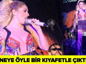 HADİSE'DEN ÇOK KONUŞULACAK KIYAFET!