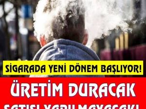 Sigarada Yeni Dönem Başlıyor