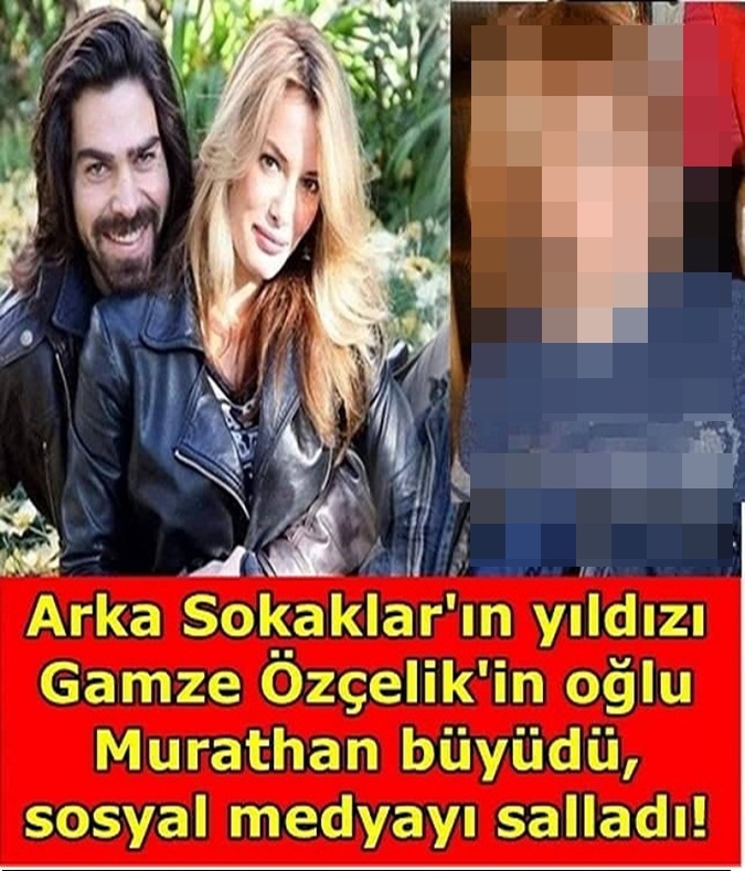 Arka Sokaklar'ın yıldızı Gamze Özçelik'in oğlu Murathan büyüdü galerisi resim 1