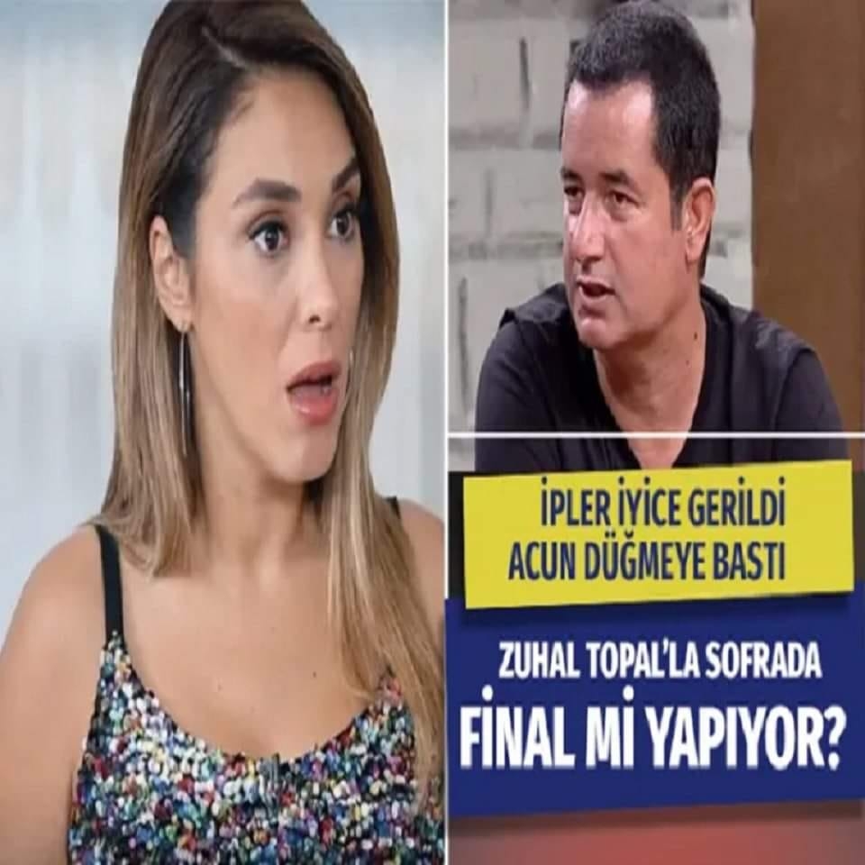 Zuhal Topal'la Sofrada final mi yapıyor? Acun düğmeye bastı galerisi resim 1