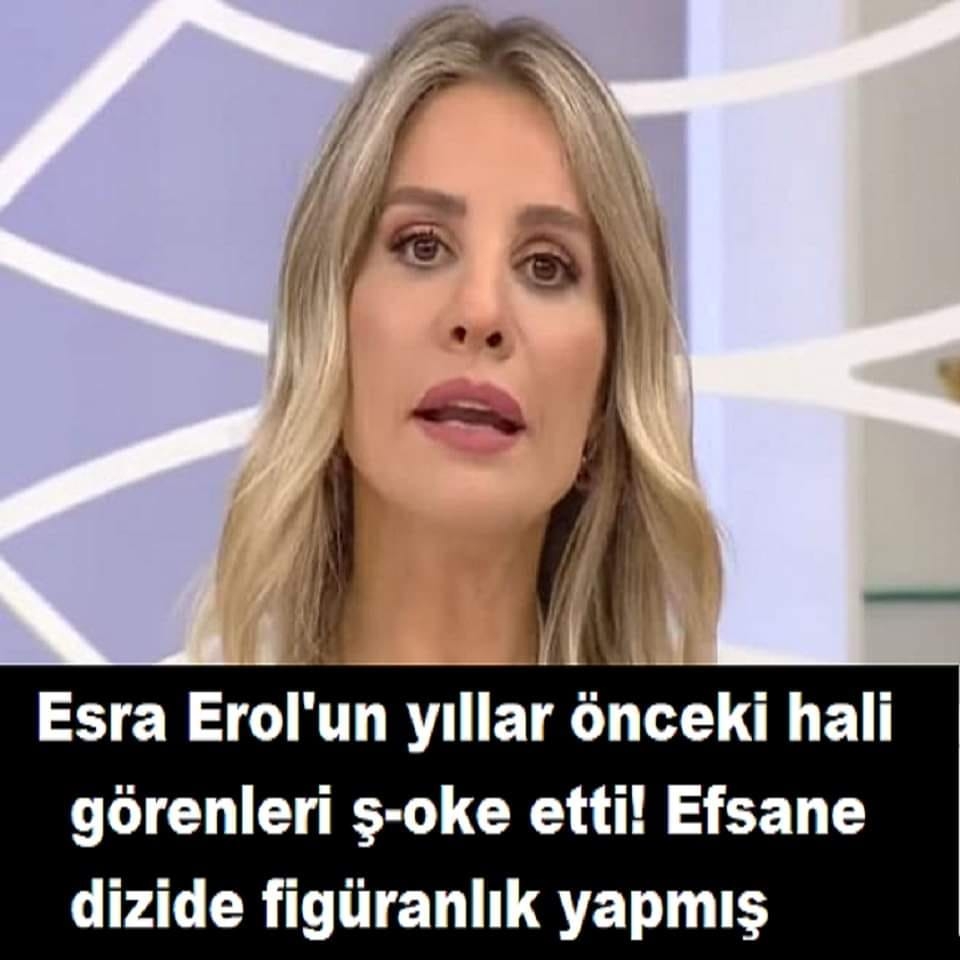 Esra Erol'un yıllar önceki hali görenleri şoke etti! Efsane dizide  galerisi resim 1