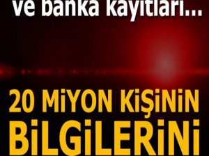 20 milyon insanın kişisel verisini ele geçirmişler! Şifreler, hesaplar v