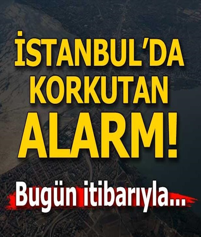 İstanbul için korkutan alarm! Son 10 yılın en düşüğü... galerisi resim 1