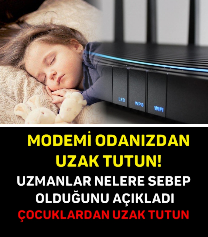 MODEMİ ODANIZDAN UZAK TUTUN, UZMANLAR NELERE SEBEP OLDUĞUNU AÇIKLADI galerisi resim 1