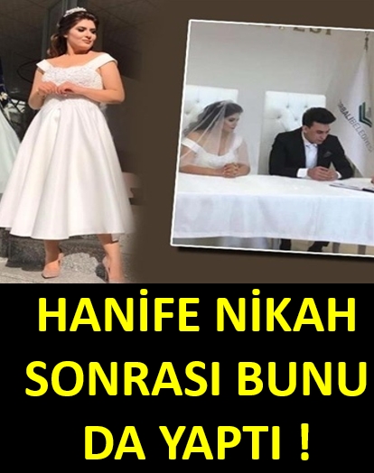 Fenomen gelin adayı nikah sonrası bunu da yaptı galerisi resim 1