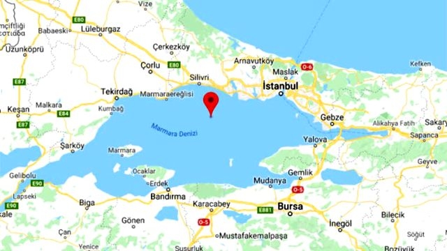 Marmara Denizi'nde 3 büyüklüğünde deprem meydana geldi galerisi resim 2