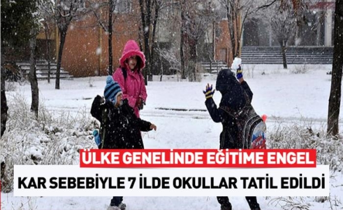 7 İLİMİZDE EĞİTİME BİR GÜN ARA VERİLDİ galerisi resim 2