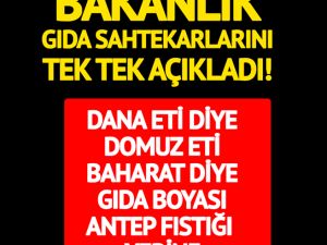 Dana diye domuz, Antep fıstığı diye yer fıstığı