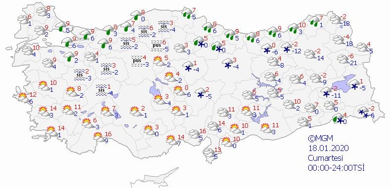 20 Ocak pazartesi kar geliyor! galerisi resim 1