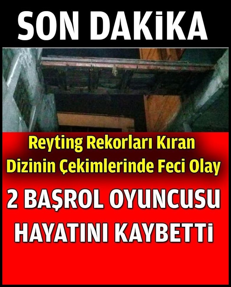 Reyting Rekorları Kıran Dizinin Setinde Feci O-lay galerisi resim 1