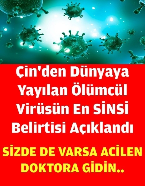 Çin'den Dünyaya Yayılan Ölümcül Virüsün En SİNSİ Belirtisi Açıkland galerisi resim 1