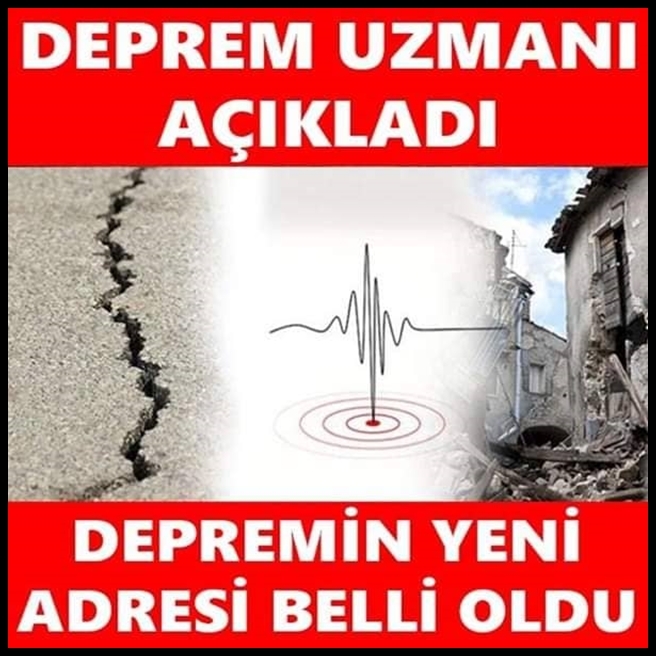 Depremin Adresi Belli Oldu İşte Riskli Yerler galerisi resim 1