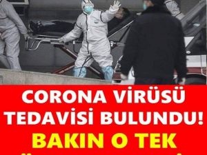 DÜNYANIN BEKLEDİĞİ HABER TEDAVİSİ BULUNDU