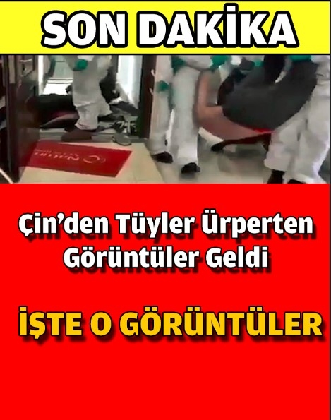 Çin'den Dünyayı Ayağa Kaldıran Görüntüler Kaldı galerisi resim 1