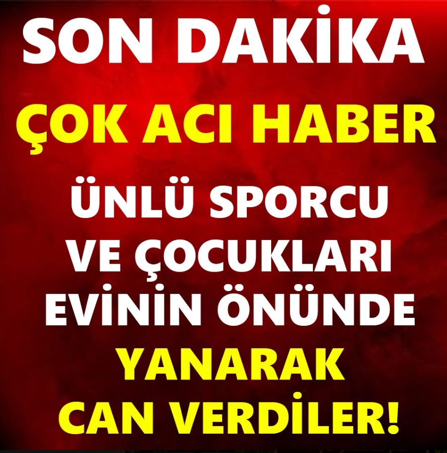 SON DAKİKA: Ünlü Spor Yıldızı'ndan Kahreden Haber.. galerisi resim 1