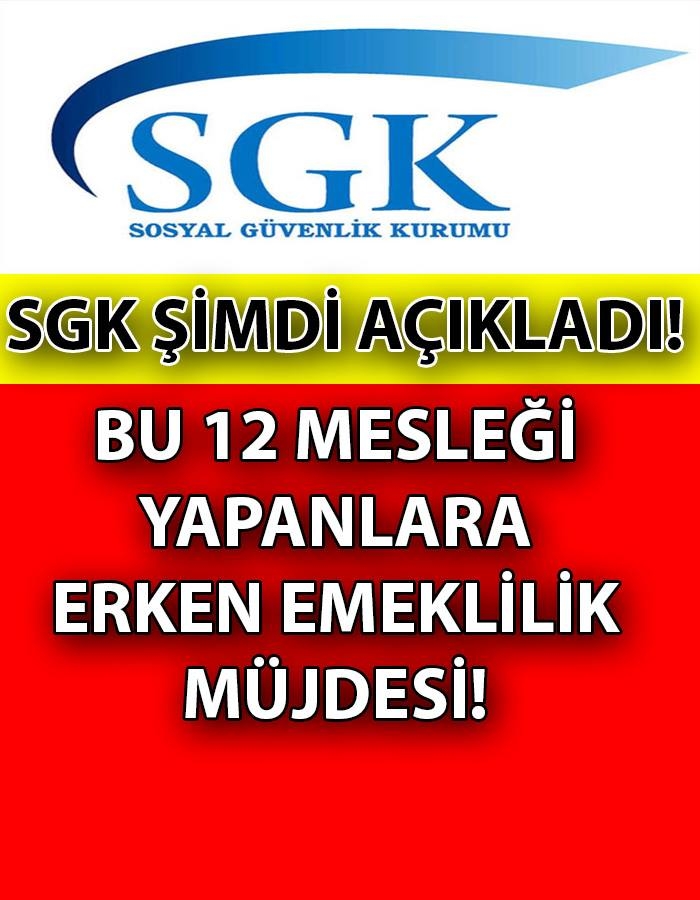 SGK'dan Milyonları Sevince Boğan Erken Emeklilik Müjdesi galerisi resim 1