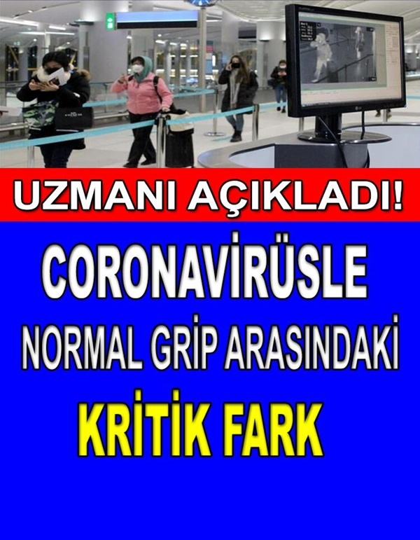 Corona Virüsle Normal Grip Arasındaki KRİTİK FARK galerisi resim 1