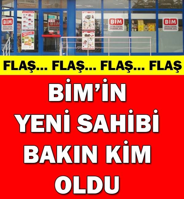 BİM'in yeni sahibi bakın kim oldu! galerisi resim 1