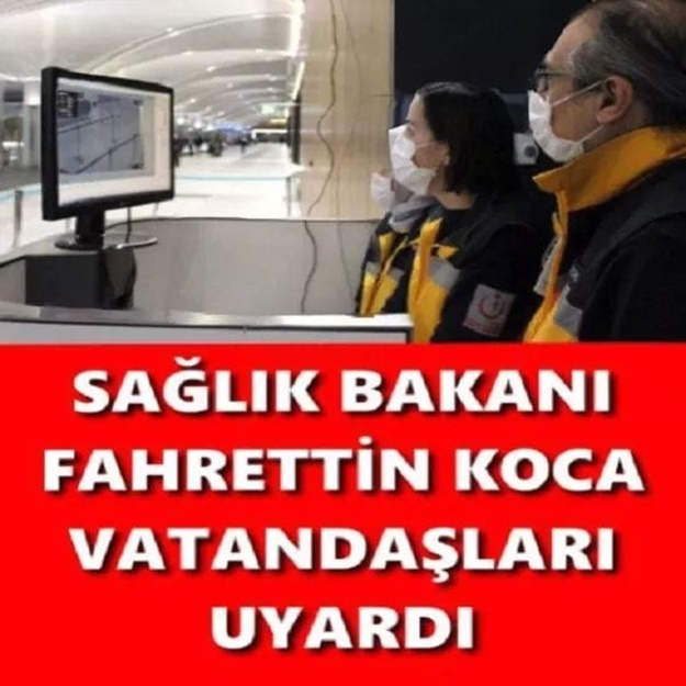 SAĞLIK BAKANI FAHRETTİN KOCA VATANDAŞLARI UYARDI galerisi resim 1