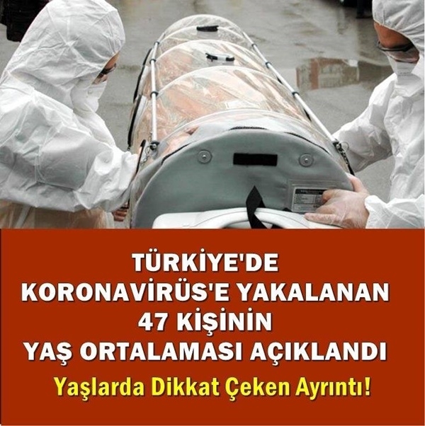 Bilim Kurulu Üyesi, Türkiye’deki vakaların yaş ortalamasını açıkladı galerisi resim 1