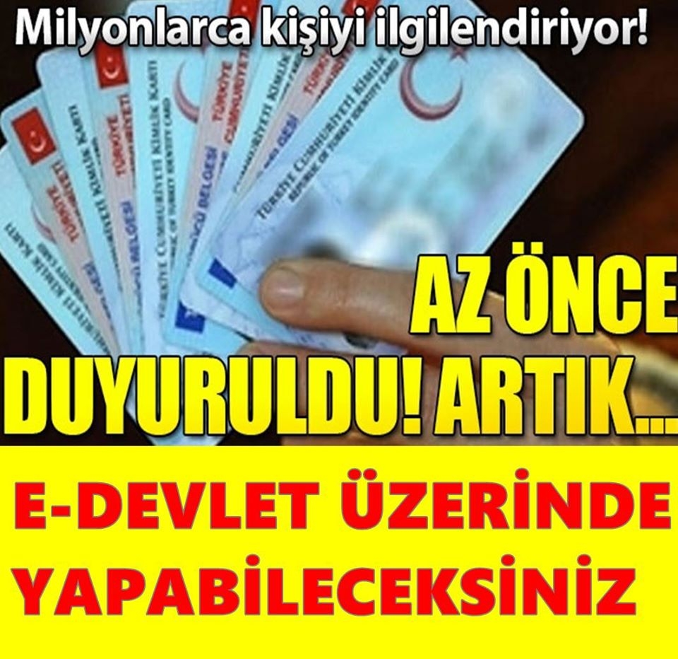 Milyonlarca Kişiyi İlgilendiriyor E-Devlet Üzerinden Yapılabilecek galerisi resim 1